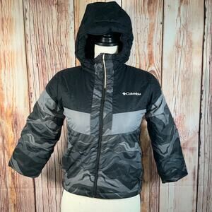 Columbia Kids Jacket - Black and Gray